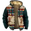 Sudadera con capucha y forro marrón de algodón con estampado 3D digital, estampado transfronterizo europeo y americano.