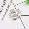 5 Piezas en 1 Set DIY Hecho a Mano Estilo Antiguo Componentes de Materiales para Pasadores de Cosplay Accesorios para el Cabello Materiales Autodiseñados Blanco K