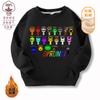 Sprunki Music Rhythm Box Ropa de Merchandising Sudadera Infantil Otoño e Invierno Algodón Polar Niños y Niñas Tops Tendencia 9
