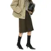 En Stock CesM1U Desfile de Moda Estilo Intelectual Elegante Falda Midi Plisada y Shorts Florales Invierno 2026