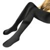 Leggings acolchados de terciopelo para mujer talla grande 350 g con rayas verticales ajustados de invierno con hilo pantimedias de una pieza para abdomen venta al por mayor