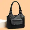 Bolsa Grande de Mão 2026 com Textura Simples, Nova Bolsa Tote Colorida Sólida da Moda para Mulheres, Bolsa de Ombro e Bolsa Transversal