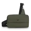 2026 Nueva Bolsa Casual de Hombro para Negocios para Hombres, Bolso Cruzado de Moda para Viajes Diarios, Deportes, Ciclismo, Bolso Casual de Color Sólido