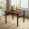 Mesa baixa dobrável, mesa de jantar, mesa para casa/dormitório, mesa dobrável simples para venda ambulante, mesa dobrável quadrada para churrasco ao ar livre