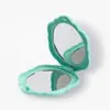 Espejo Pequeño Plegable de Flor de Rosa con Tapa abatible Portátil Espejo de Doble Cara Plegable Espejo de Maquillaje Portátil Fabricante
