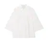 Ropa de Moda para Mujer para Exportación Primavera 2026 Nuevo Estilo Europeo y Americano Moderna Simple Versátil Holgada Camisa 4786032