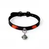 Colar Gargantilha Cruzada de Couro Preto Casual Estilo Punk Design de Nicho Doce e Cool para Mulheres Simples e Moderno