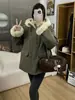 Chaqueta de Algodón Cálida Engrosada para Mujer Abrigo de Algodón Imitación Lana de Cordero Ropa de Abrigo Otoño Invierno 2026 Nuevo Estilo Pequeña Holgada Top Acolchado de Algodón
