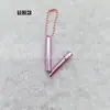 Chaveiro Pingente Criativo de Silicone para Pincel de Lábios, Pincel de Maquiagem Fashion, Pingente Fofo para Bolsa, Pincel para Esfumar Batom, Pincel para Corretivo