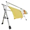 Tendedero de ropa plegable de acero inoxidable para interiores, balcones, dormitorios, exterior, fresco, telescópico, para secar colchas