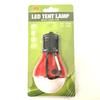 Luz de Barraca para Exterior Lâmpada de Acampamento Impermeável Globo 3 LEDs Gancho de Chaveiro Iluminação Mini Luz de Sinalização de Emergência para Acampamento