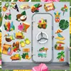 Pegatinas Marítimas de Crucero aptas para Pegatinas Magnéticas Pegatinas Decorativas de Dibujos Animados Suministros para Fiestas Pegatinas para Coche Pegatinas para Refrigerador Hatch Verano