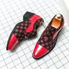 Zapatos de Cuero para Hombre de Moda Comercio Exterior de Tacón Alto de 7 cm Talla Grande Puntiagudos con Aumento de Altura de 7 cm Estilo Británico Zapatos Pequeños de Cuero