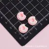 Da un bocado a un mini accesorio de resina de dona dulce pegamento de crema para horquilla DIY imán para refrigerador funda de teléfono material para arte de uñas