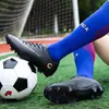Sapatos de futebol para gramado de comércio exterior transfronteiriço masculinos AG prego longo antiderrapante infantis meninos adolescentes estudantes sapatos de treino tamanho grande