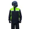 Conjunto de impermeable y pantalón de lluvia para motociclista, de cuerpo entero, dividido y resistente a la lluvia, para hombre, venta al por mayor.