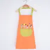 Avental Infantil de Verão Impermeável e à Prova de Óleo para Meninos e Meninas, Roupa de Pintura para Aula de Artes, Babadores para Comer de Crianças do Jardim de Infância, Personalizável