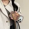 Funda de Teléfono Móvil de Mezclilla con Corazones Coreanos de Moda Adecuada para Apple 17Promax Iphone16 Rayas Cuadros 15/14P