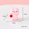 Produto novo original: acessórios de animais de mão dada, miniaturas de animais para micro paisagismo, decorações de mesa populares online, ornamentos de resina no atacado