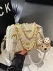 Bolso de Cadena Acolchado Cilíndrico Estilo Chanel, Bolso Pequeño de Diseño Nicho, Nuevo Bolso de Moda para Mujer 2026, Bolso de Hombro Único Cruzado