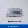 Acessórios para cerca de ferro forjado tampa de poste tampa final aço galvanizado tampa de camada dupla tampa de poste de corrimão poste de tubo quadrado cabeça de poste de cerca cobertura decorativa