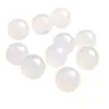 Contas de Ágata Natural Meio Furo Contas Soltas Ágata Vermelha Contas Sem Furo Contas Redondas Acessórios para Joias DIY Atacado Contas Semi-Acabadas