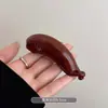 Estilo Coreano Sencillo Elegante Pinza Retorcida para Mujer Color Sólido Pinza para el Cabello de Gama Alta 2025 Nueva Pinza para el Cabello Pinza Banana Accesorios para el Cabello