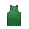 Camiseta de tirantes estilo americano, camiseta de baloncesto para hombres y mujeres, sin mangas, malla grande, camiseta deportiva para correr, secado rápido, transpirable, camiseta con bloques de color