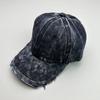 Gorra de béisbol japonesa vintage lavada de colores mixtos, versátil y de moda de nicho, para hombres y mujeres, transpirable y a la moda, de mezclilla, al por mayor