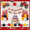 Paquete de Globos Decoración Fiesta de Cumpleaños Temática Espacial para Bebé Niño Paquete de Montaje de Escena Interestelar de Astronauta