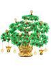 Árbol de la fortuna de cuentas hecho a mano bolsa de materiales para hacer adornos manualidades de dragón tejido diy accesorios de resina para adultos