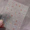 Pegatinas para Uñas de Fuegos Artificiales Dorados de Año Nuevo con Adhesivo, Decoraciones Brillantes de Fuegos Artificiales de Alta Gama para Uñas al por Mayor