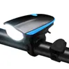 Luz de bicicleta transfronteriza carga conducción nocturna luz frontal de luz fuerte montaña brillante luz de viaje para montar conducción luz LED Venta al por mayor