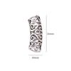 Qk170 Anillo de Aluminio de Hierro para Extensiones de Cabello Trenzas Rastas Accesorios de Joyería de Aleación de Zinc DIY Suministro Directo de Fábrica Colgante