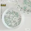 K9 Bordas Verde Oliva Nobre Zircônia Decoração de Unhas Pedras Strass Ornaments 5A Super Brilho Base Plana Mini Pedras Strass Irregulares Pacote Misto Pedras Strass para Unhas