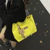 Bolso de Hombro Grande Color Sólido Retro Tendencia 2025 Otoño e Invierno Nuevo Estilo Fresco de Moda Bolso Tote con Textura de Axila Venta al por Mayor