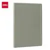 Deli Bp155/Bp156 Cuaderno de Cuero Ligero para Negocios 16K 25K 80 Páginas Cuaderno de Reuniones Diario Bloc de Notas