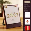 Calendario de escritorio temático del Año Nuevo Chino 2027 con marcapáginas, perfecto para uso en la oficina y personalizable como regalo corporativo
