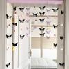 Cortina Decorativa Estilo Cartoon Ins para Casal, Auspiciosa, Cool, Kulomi, Porta de Quarto, Cortina Divisória, Sala de Estar, Pendurada