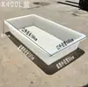 Tanque de Agua de Plástico para Tendón de Vaca Grande Caja de Volteo Engrosada Marco Rectangular Almacenamiento de Productos Acuáticos Acuicultura Piscicultura Venta de Peces Cubeta Poco Profunda