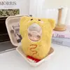 Ropa para muñeca de peluche de vinilo serie I'amzsiga, capucha de saco de dormir Hermana Gazi, ropa para muñeca colgante de peluche Gazi