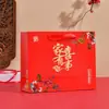 Caja de Regalo de Dulces de Boda China Bolsa de Empaque Bolsa de Regalo Souvenir de Vino de Luna Llena de Bebé Bolso de Hombro Bolsa de Regalo de Cartón