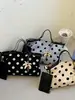 Yuezi 2026 Bolso Nuevo de Verano para Mujer, Diseño de Lunares de Nicho Moderno y Elegante, Bolso Tote Versátil para Hombro