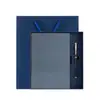 Cuaderno de cuero suave de sarga tamaño A5 transfronterizo, bloc de notas de oficina de negocios personalizado, cuaderno de regalo escolar y para empresa
