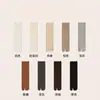 Calcetines de Dedos Separados para Principios de Otoño Color Gris Oscuro Sólido Estilo Básico Versátil con Zapatos de Pata de Cerdo Calcetines de Media Caña Absorbentes de Sudor Sensación Perezosa Calcetines Holgados para Mujer