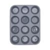 Forma Redonda de Silicone Grossa para Bolo Transfronteiriça Ferramentas de Confeitaria DIY 12 Forminhas para Cupcake Tarte de Ovo Pudim Mousse