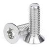 Tornillos avellanados de acero inoxidable 304 con cabeza hexagonal Allen Tornillos para máquina de cabeza plana Hexagonales internos para máquina M3