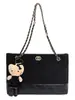 Bolso de cadena bordado con patrón de diamantes para mujer, nueva colección primavera 2026, bolso cruzado versátil, bolso de hombro de moda, bolso tote moderno