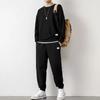 Traje casual de marca de moda para hombre Waffles Primavera y otoño Ropa deportiva a juego para hombre de talla grande para hombre Transfronterizo