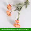 Flores Artificiales Flor Naranja Materiales Boda Salón de Bodas Decoración del Hogar Rosas Artificiales Flores Falsas Flores de Plástico Venta al por Mayor